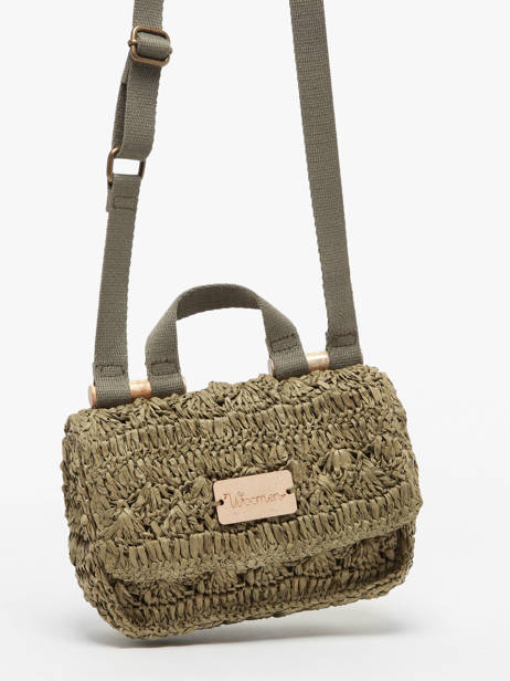 Cross Body Tas Clematite Woomen Groen clematite WCLE02 ander zicht 2
